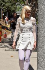 GWEN STEFANI Arrives at Easter Services at a Church in Los Angeles 04/16/2017