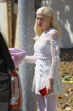 GWEN STEFANI Arrives at Easter Services at a Church in Los Angeles 04/16/2017