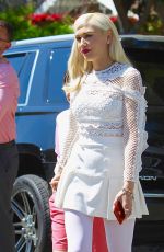 GWEN STEFANI Arrives at Easter Services at a Church in Los Angeles 04/16/2017