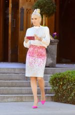 GWEN STEFANI Leaves a Church in Los Angeles 04/29/2017