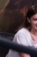 HAILEE STEINFELD on Air with Ryan Seacrest Radio Show in Los Angeles 04/28/2017