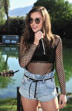 HAILEE STEINFELD Performs at Hyde Away in Thermal 04/14/2017