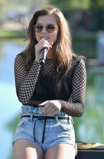 HAILEE STEINFELD Performs at Hyde Away in Thermal 04/14/2017