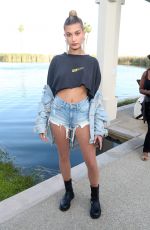 HAILEY BALDWIN at Revolve Festival Day 2 at Coachella Valley Festival in Indio 04/16/2017