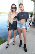 HAILEY BALDWIN at Revolve Festival Day 2 at Coachella Valley Festival in Indio 04/16/2017