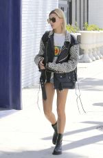 HAILEY BALDWIN at Urth Caffe in West Hollywood 04/24/2017