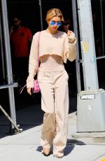HAILEY BALDWIN Out and About in New York 04/11/2017