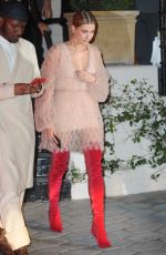 HAILEY BALDWIN Out in West Hollywood 04/02/2017