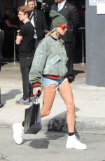 HAILEY BALDWIN Shoping at Rihanna