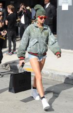 HAILEY BALDWIN Shoping at Rihanna