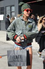 HAILEY BALDWIN Shoping at Rihanna