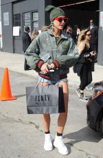 HAILEY BALDWIN Shoping at Rihanna