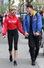 HAILEY CLAUSON Leaves Bowery Hotel in New York 04/26/2017