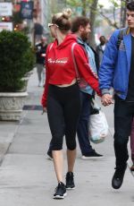 HAILEY CLAUSON Leaves Bowery Hotel in New York 04/26/2017