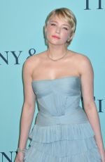 HALEY BENNETT at Tiffany & Co. 2017 Blue Book Collection Gala in New York 04/21/2017