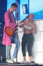 HALSEY Rehearsing Before His Performance at Seminole Casino Coconut Creek 04/22/2017