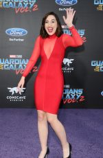 HARLEY QUINN SMITH at Guardians of the Galaxy Vol. 2 Premiere in Hollywood 04/19/2017