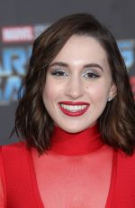 HARLEY QUINN SMITH at Guardians of the Galaxy Vol. 2 Premiere in Hollywood 04/19/2017