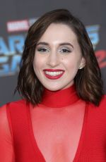 HARLEY QUINN SMITH at Guardians of the Galaxy Vol. 2 Premiere in Hollywood 04/19/2017