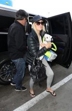 HEATHER LOCKLEAR at Los Angeles International Airport 04/19/2017