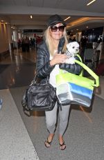 HEATHER LOCKLEAR at Los Angeles International Airport 04/19/2017