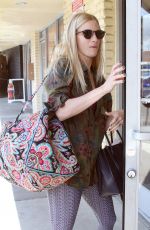 HEATHER MORRIS Arrives at Dancing with the Stars Rehearsal in Los Angeles 04/08/2017