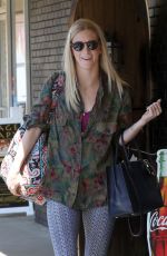 HEATHER MORRIS Arrives at Dancing with the Stars Rehearsal in Los Angeles 04/08/2017
