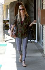 HEATHER MORRIS Arrives at Dancing with the Stars Rehearsal in Los Angeles 04/08/2017
