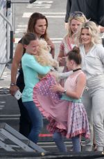 HEATHER MORRIS, LINDSAY ARNOLD, NANCY KERRIGAN and PETA MURGATROYD on the Set of DWTS 04/04/2017