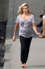 HEATHER MORRIS, LINDSAY ARNOLD, NANCY KERRIGAN and PETA MURGATROYD on the Set of DWTS 04/04/2017
