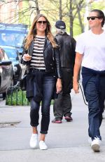 HEIDI KLUM and Vito Schnabel Out in New York 04/23/2017