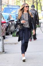 HEIDI KLUM and Vito Schnabel Out in New York 04/23/2017
