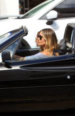 HEIDI KLUM Driving Out in Beverly Hills 04/18/2017