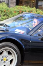 HEIDI KLUM Driving Out in Beverly Hills 04/18/2017