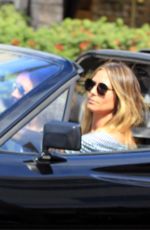 HEIDI KLUM Driving Out in Beverly Hills 04/18/2017