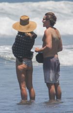 HEIDI KLUM in Bikini at a Beach in San Jose 04/14/2017