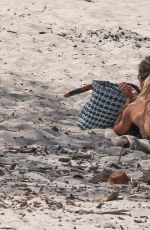HEIDI KLUM in Bikini at a Beach in San Jose 04/14/2017
