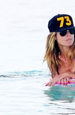 HEIDI KLUM in Bikini on Vacation in Saint Barthelemy 04/08/2017