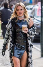 HILARY DUFF on the Set of Younger in New York 04/03/2017
