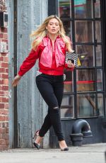 HILARY DUFF on the Set of Younger in New York 04/10/2017