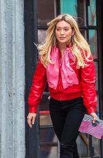 HILARY DUFF on the Set of Younger in New York 04/10/2017