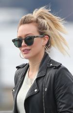 HILARY DUFF Out for Lunch in New York 04/23/2017