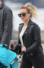 HILARY DUFF Out for Lunch in New York 04/23/2017