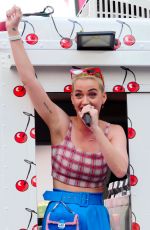 KATY PERRY Promotes Her New Song \