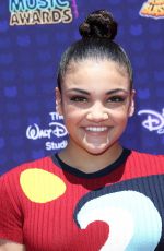 LAURIE HERNANDEZ at 2017 Radio Disney Music Awards in Los Angeles 04/29/2017