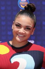LAURIE HERNANDEZ at 2017 Radio Disney Music Awards in Los Angeles 04/29/2017