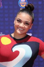LAURIE HERNANDEZ at 2017 Radio Disney Music Awards in Los Angeles 04/29/2017