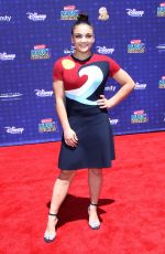 LAURIE HERNANDEZ at 2017 Radio Disney Music Awards in Los Angeles 04/29/2017