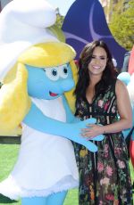 DEMI LOVATO at Smurfs: The Lost Village Premiere in Los Angeles 04/01/2017