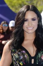 DEMI LOVATO at Smurfs: The Lost Village Premiere in Los Angeles 04/01/2017